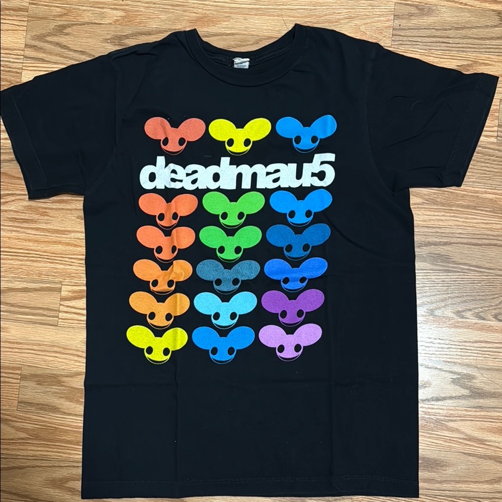 Vintage Black Deadmau5 Graphic T-Shirt